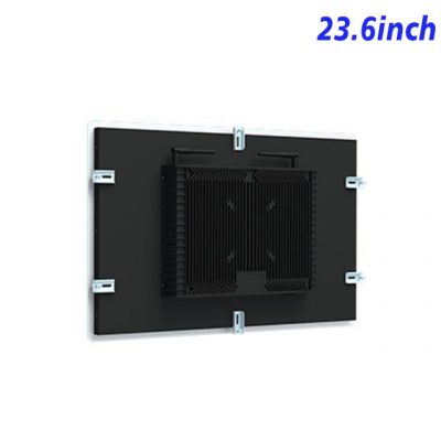 23.6 inch Flush mount industrial grade computer touch screen