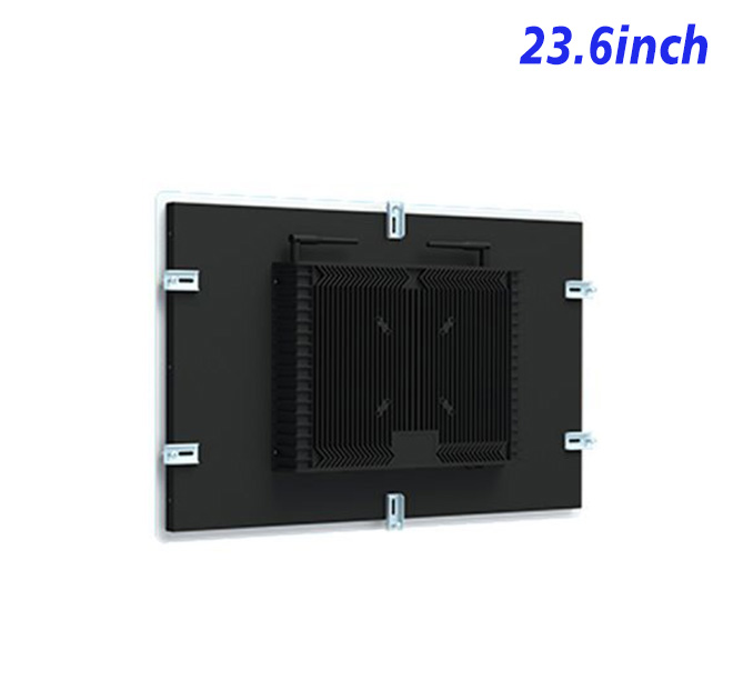 23.6 inch Flush mount industrial grade computer touch screen