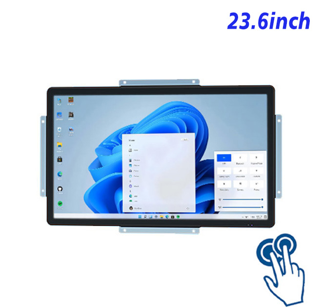 23.6 inch Flush mount industrial grade computer touch screen