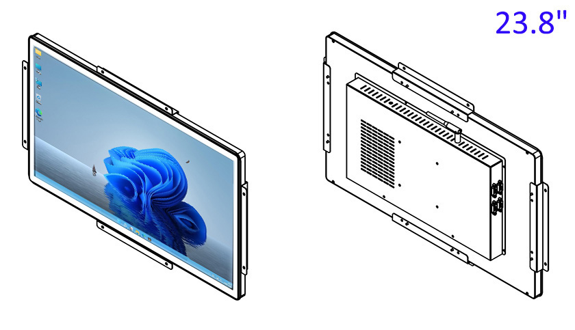 23.8 inch Embedded computer screen cost