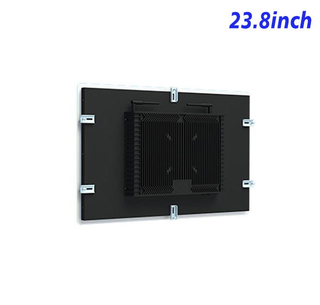 23.8 inch Flush mount computer touch screen