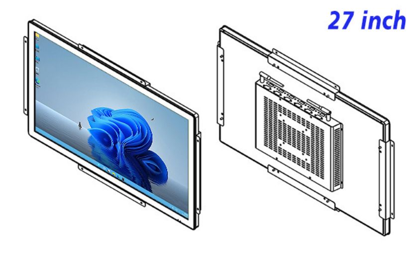 27 inch Flush mount computer screen