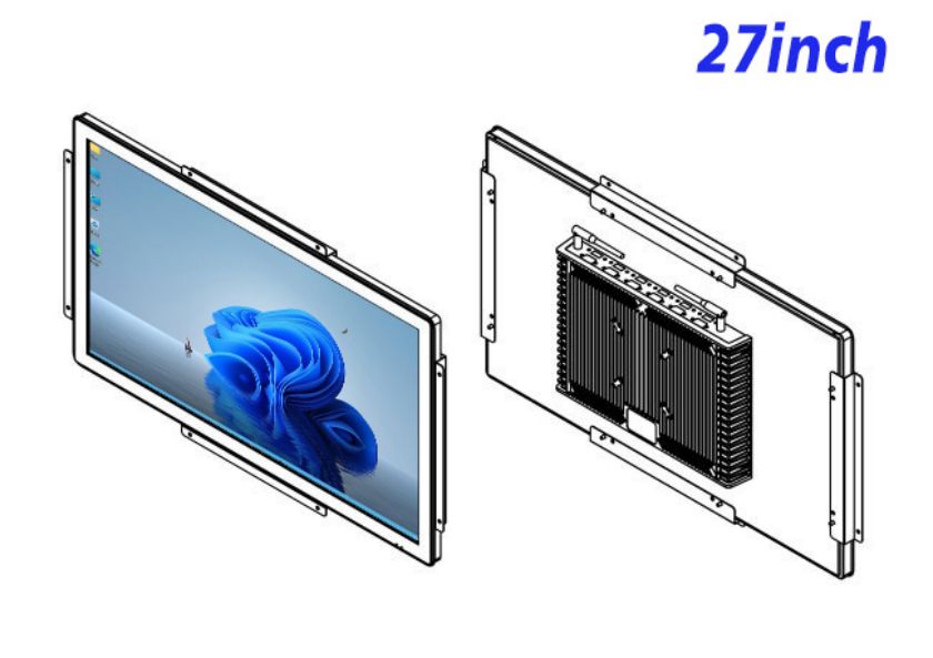 27 inch open frame computer screen