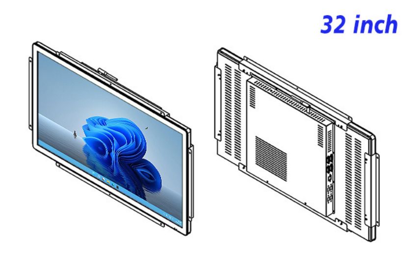 32 inch Embedded computer screen cost