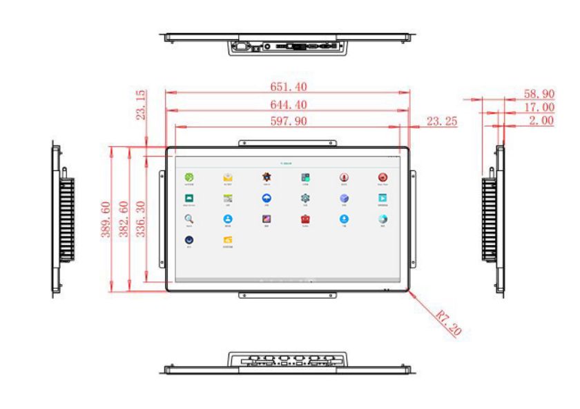 Embedded Android LCD Display price