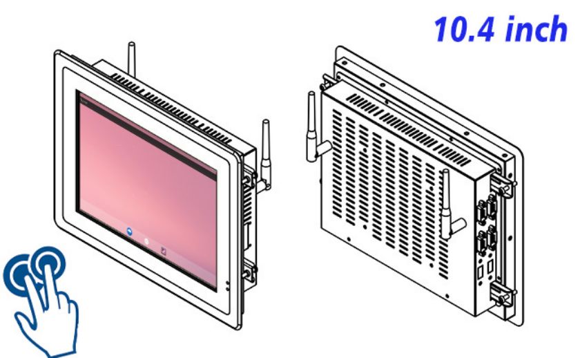 Embedded Android touch LCD Display