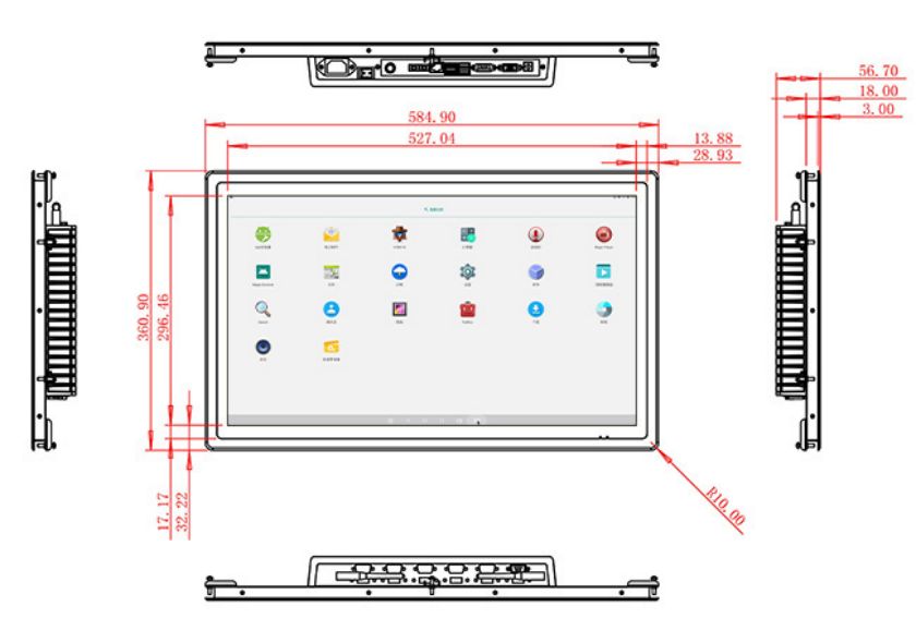 Embedded Android touch LCD Display factory