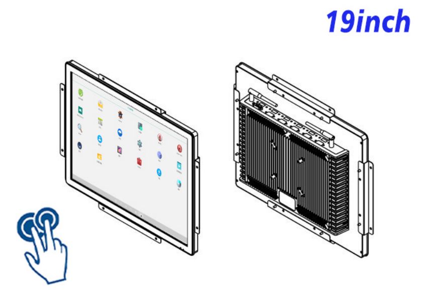 Embedded Android touch LCD Display factory