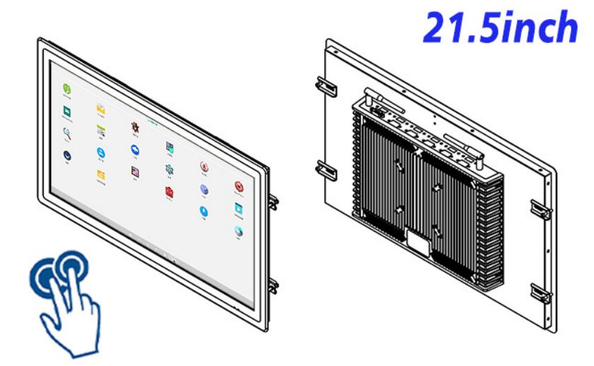 Embedded Android touch LCD Display price