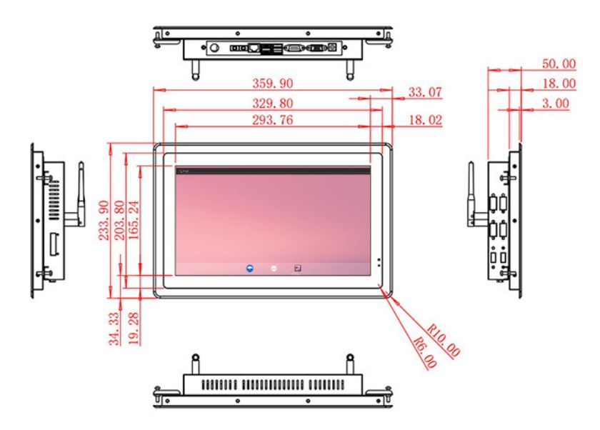 Embedded Android touch LCD Display price