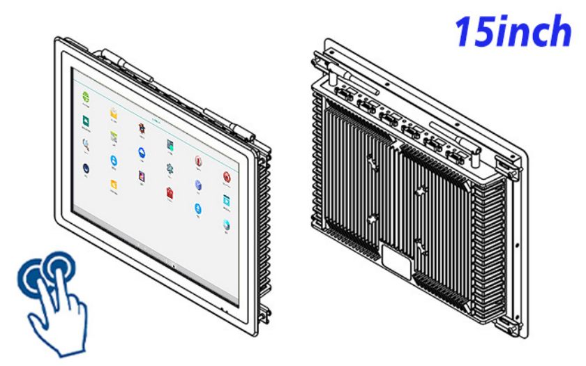 Embedded Android touch LCD Display price