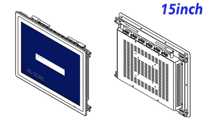 Embedded lcd monitor