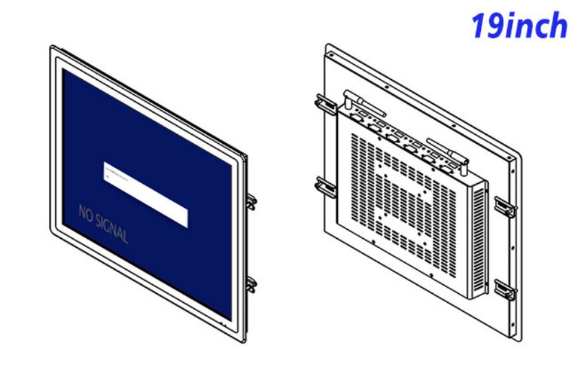 Embedded lcd monitor price inch open frame lcd monitor price