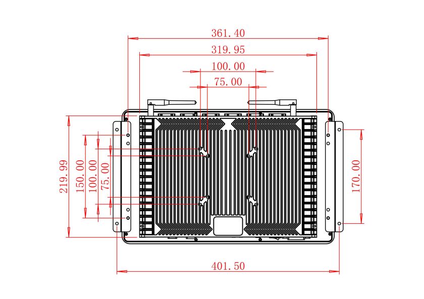 Flush mount Android LCD Display