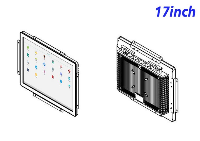 Flush mount Android LCD Display