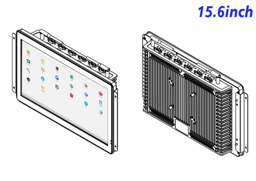 Flush mount Android LCD Display