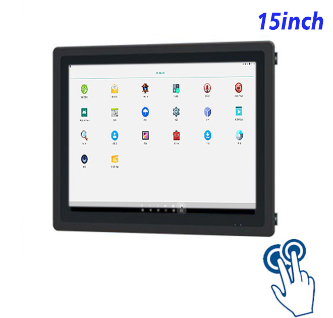 Flush mount Android touch LCD Display