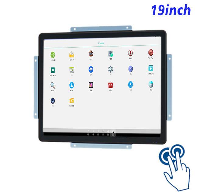 Flush mount industrial grade Android touch LCD Display