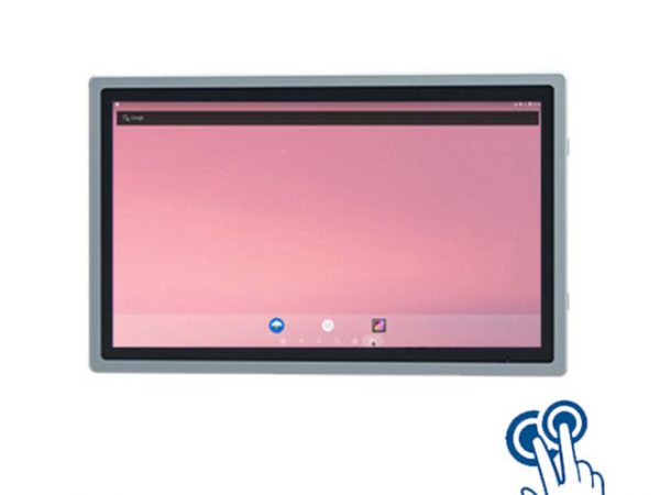 Flush mount industrial grade Android touch LCD Display