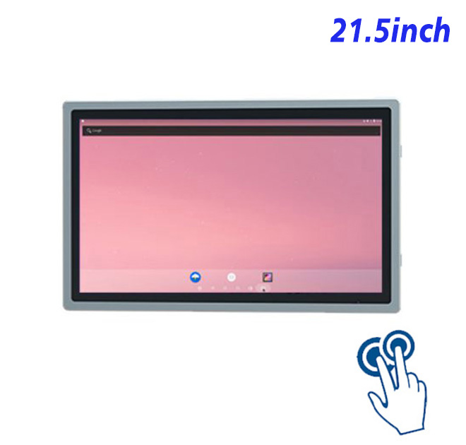 Flush mount industrial grade Android touch LCD Display