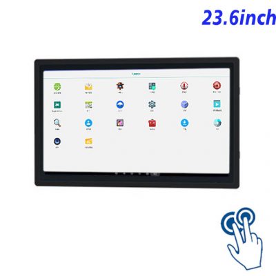 Flush mount industrial grade Android touch LCD Display