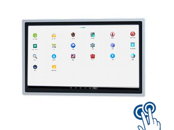 Flush mount industrial grade Android touch LCD Display