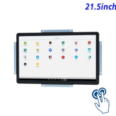 Flush mount industrial grade Android touch LCD Display