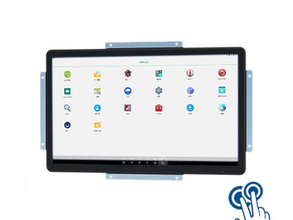 Flush mount industrial grade Android touch LCD Display