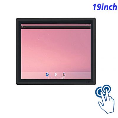 Flush mount industrial grade Android touch LCD Display