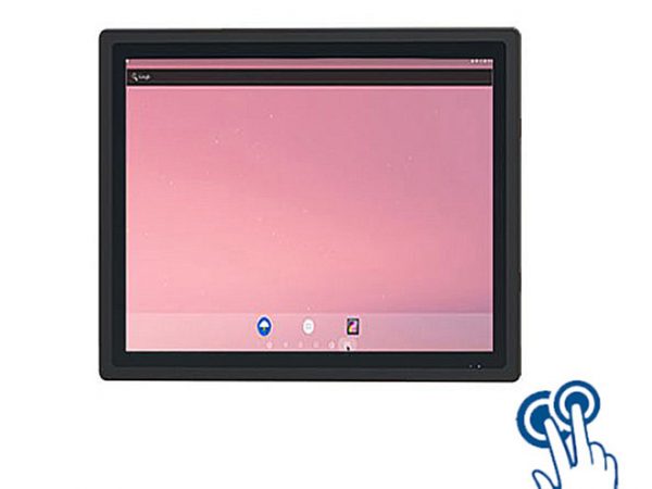 Flush mount industrial grade Android touch LCD Display