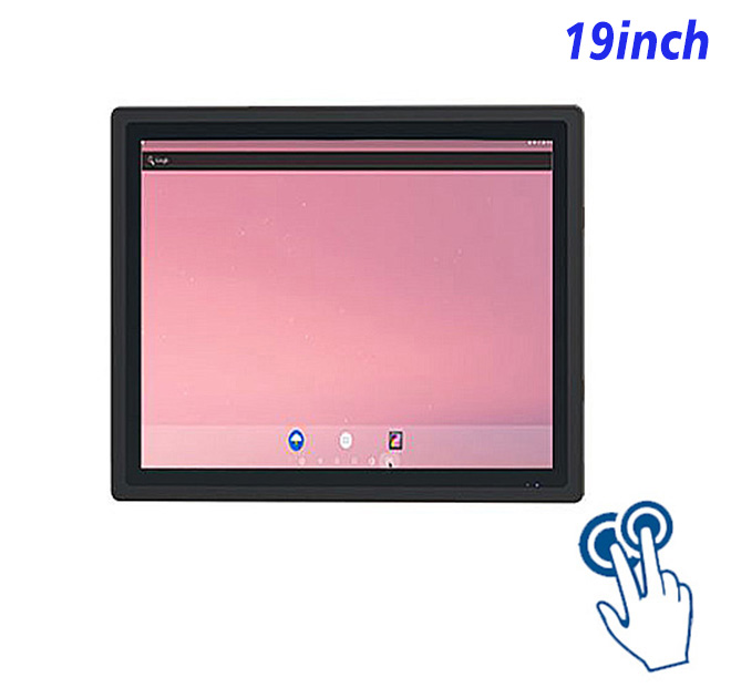 Flush mount industrial grade Android touch LCD Display