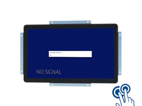 Flush mount industrial grade PCAP Touchscreen lcd monitor