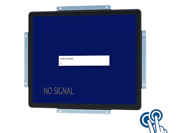 Flush mount industrial grade PCAP Touchscreen lcd monitor