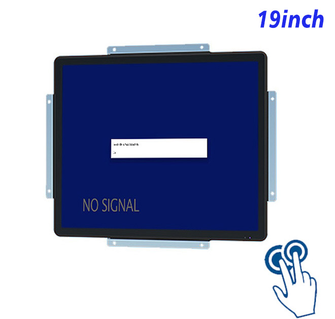 Flush mount industrial grade PCAP Touchscreen lcd monitor