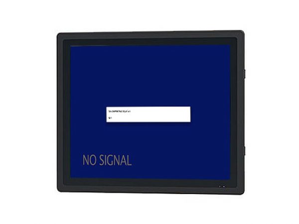 Flush mount industrial grade lcd monitor