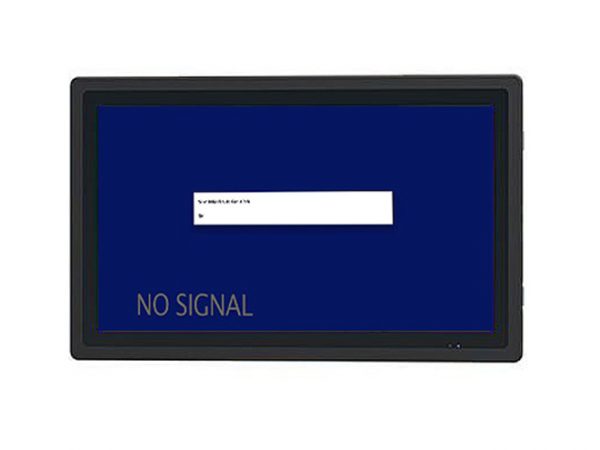 Flush mount lcd monitor