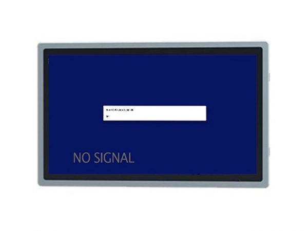 Flush mount lcd monitor