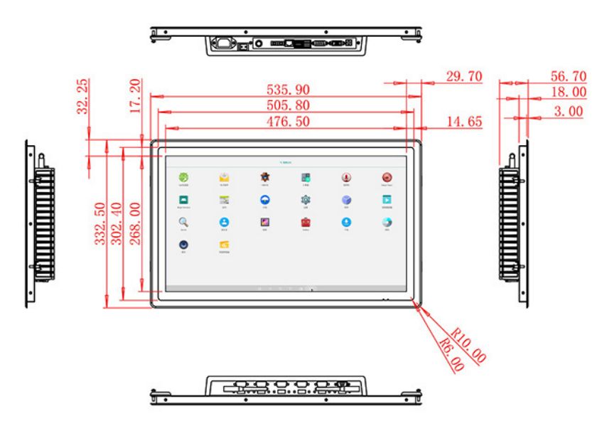 inch Embedded Android LCD Display price