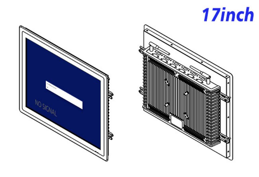 inch Embedded lcd monitor