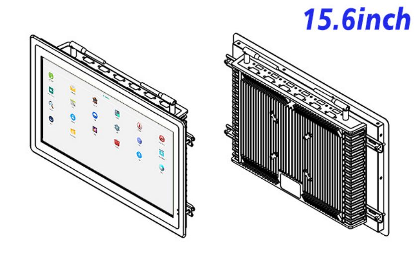 inch Flush mount Android LCD Display