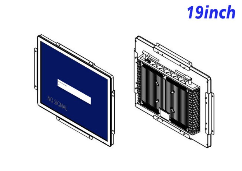 inch Flush mount lcd monitor