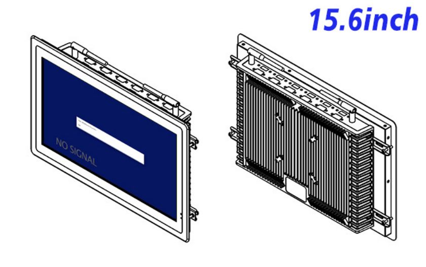 inch Flush mount lcd monitor