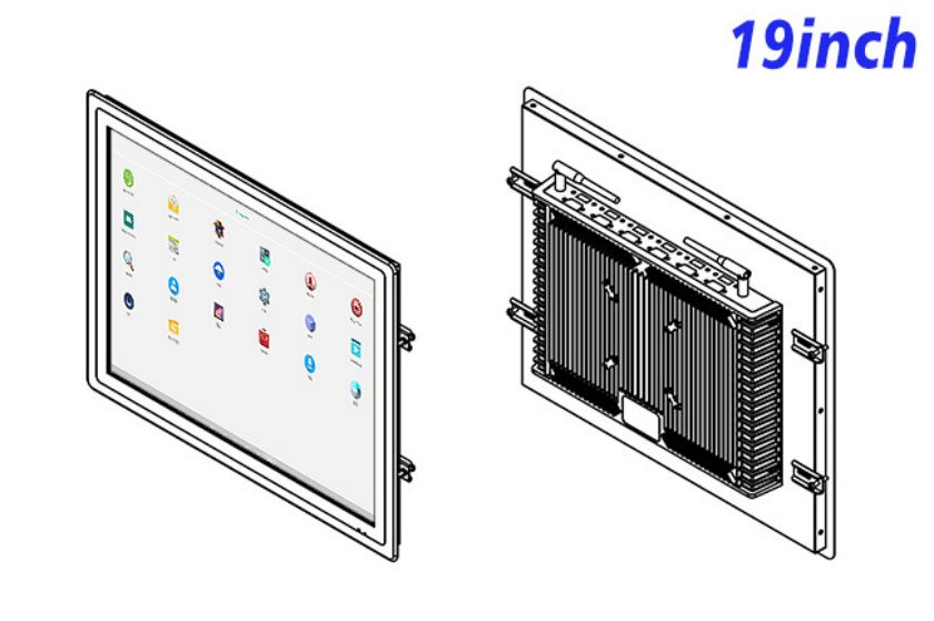 inch open frame Android LCD Display price