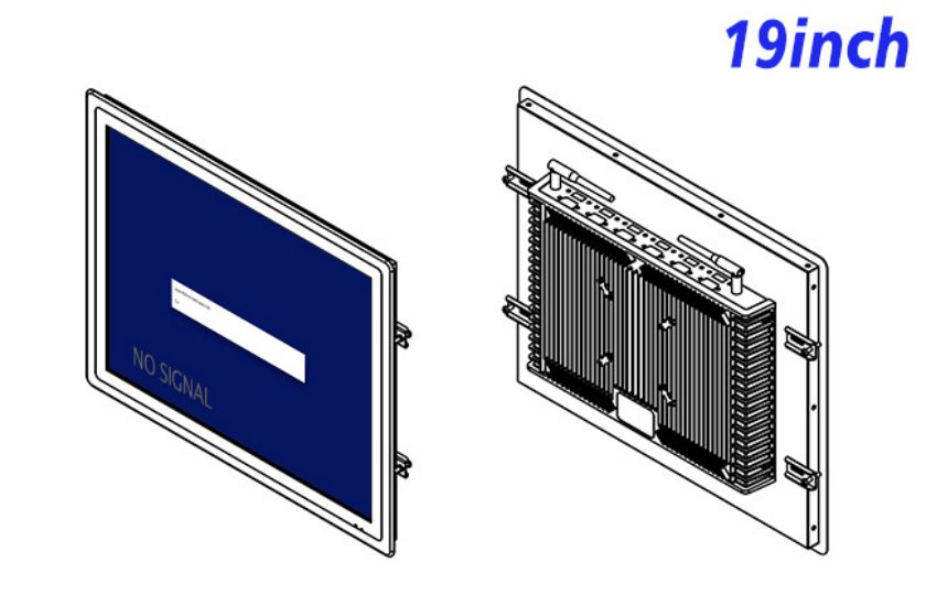 inch open frame lcd monitor factory