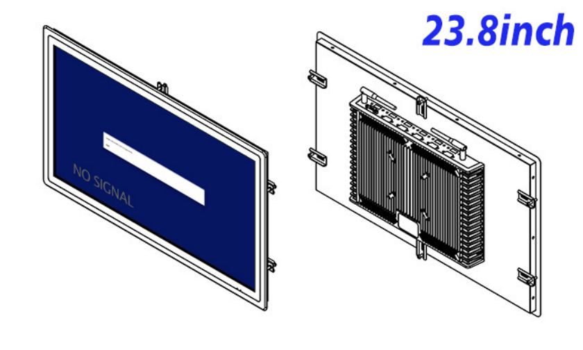 inch open frame lcd monitor factory