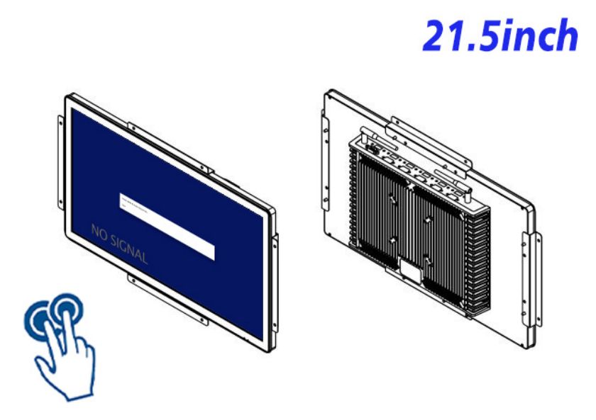 industrial grade open frame PCAP Touch lcd monitor price