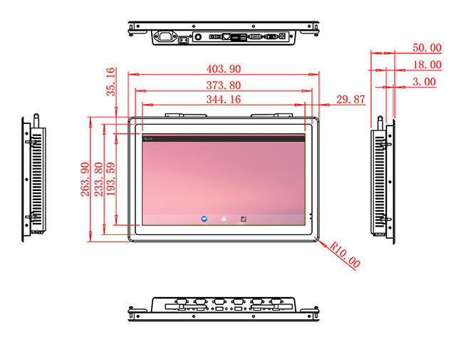 open frame Android LCD Display price