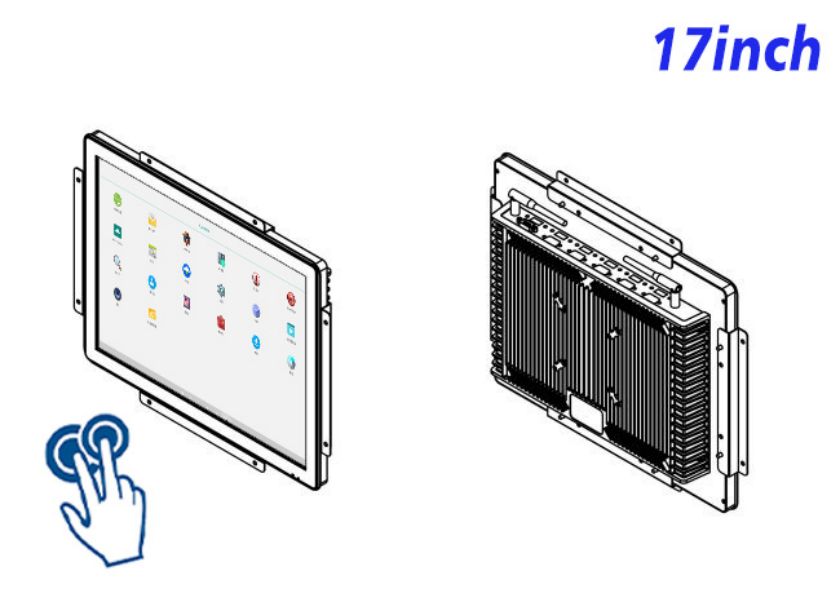 open frame Android touch LCD Display factory