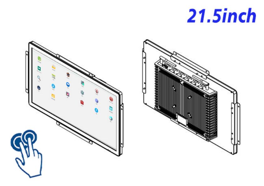 open frame Android touch LCD Display factory