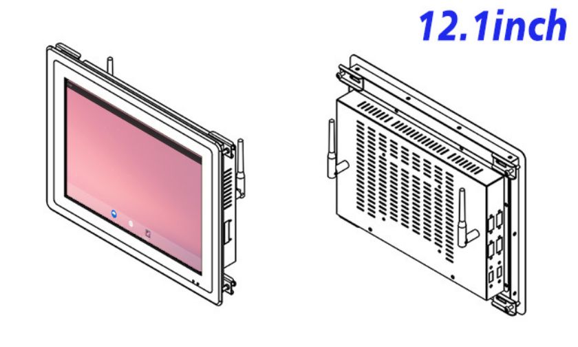 open frame industrial grade Android LCD Display